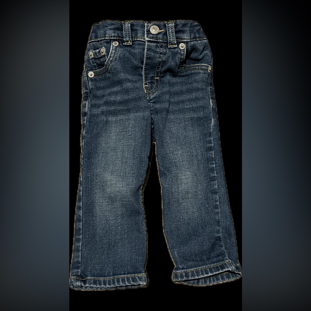 Levi's Blue Baby Pull-On Pants 12 Months